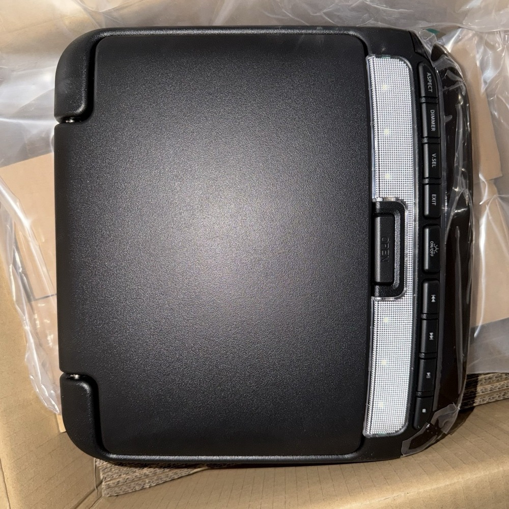 Genuine Mopar Monitor With DVD Media New In Box (7cg54dx9aa) Black